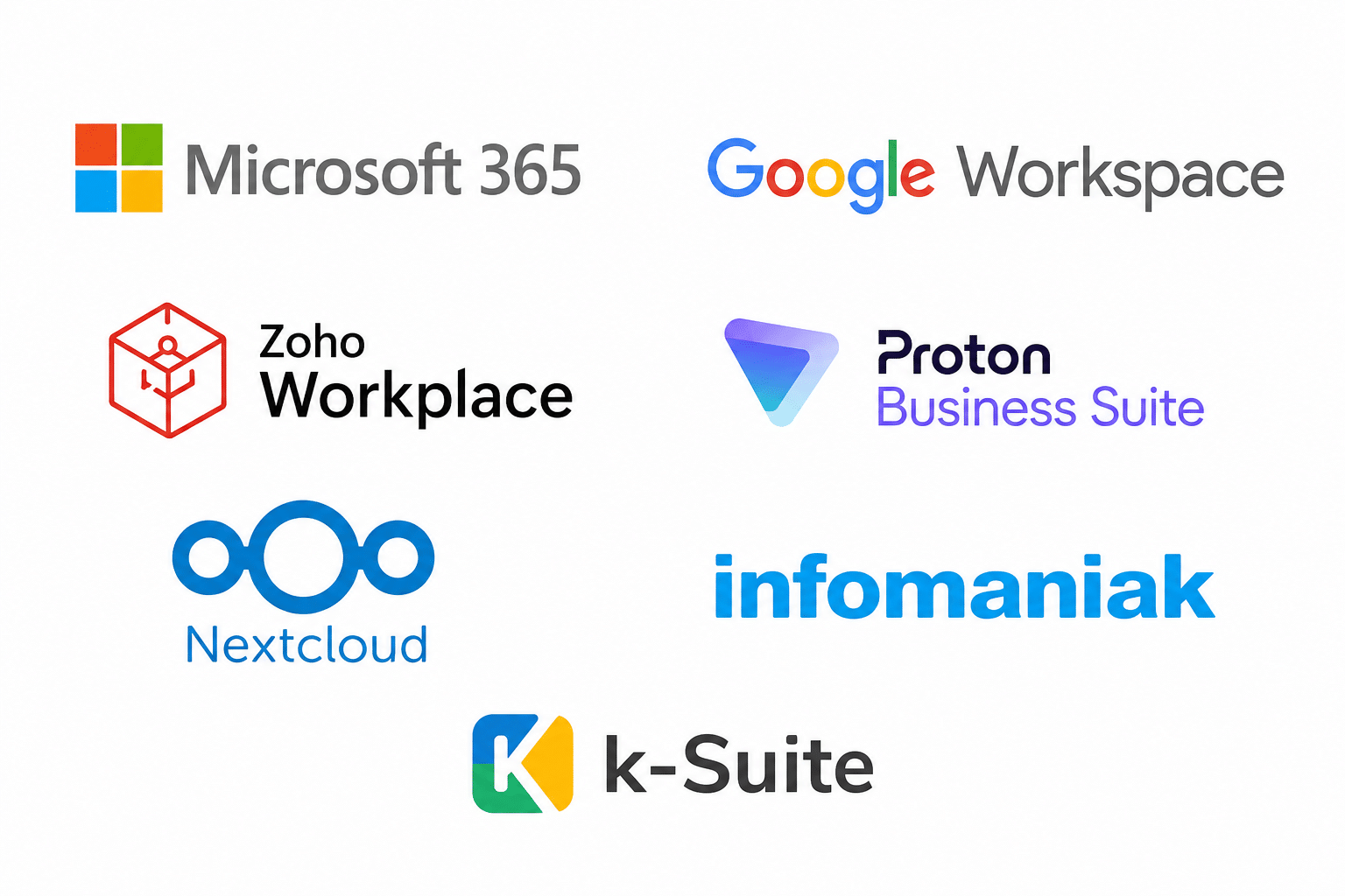 Cloud Migration auf 100 % Schweizer Server. Keine Datenweitergabe. Keine Kompromisse. Vergleich der Anbieter: Alternative Microsoft 365